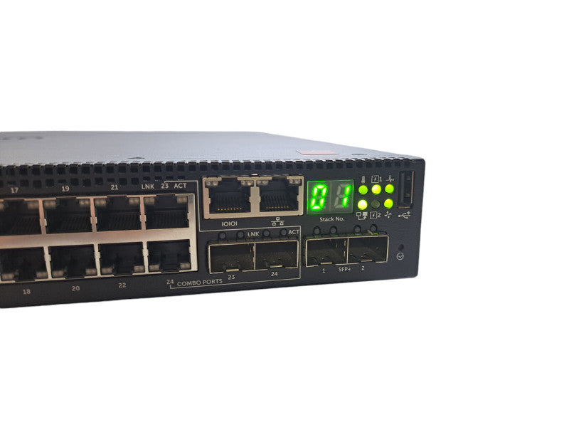 Dell N3024 | 24-Port Gigabit +2 Combo & 10G SFP+ Layer 3 Network Switch
