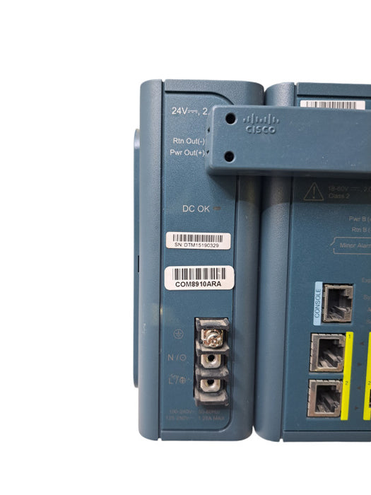 Cisco IE-3000-4TC | 4-Port Layer 3 Industrial Ethernet Switch w/ DC Module Q