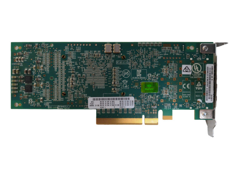 Qlogic QLE2672 16Gb Dual Port SFP+ FC HBA Server Card, LP Bracket