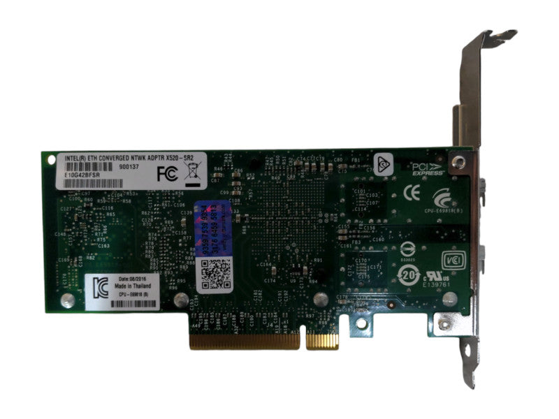 Intel X520-SR2 Dual Port 10GB SFP+ PCIe Network Adapter E10G42BFSR