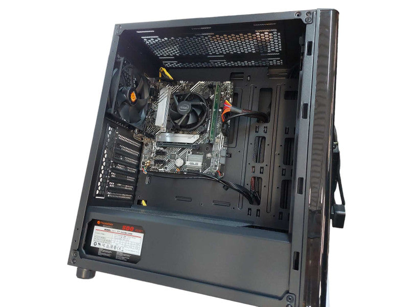 Thermaltake Custom PC Intel Core i5 11400 Tempered Glass Black Case  =