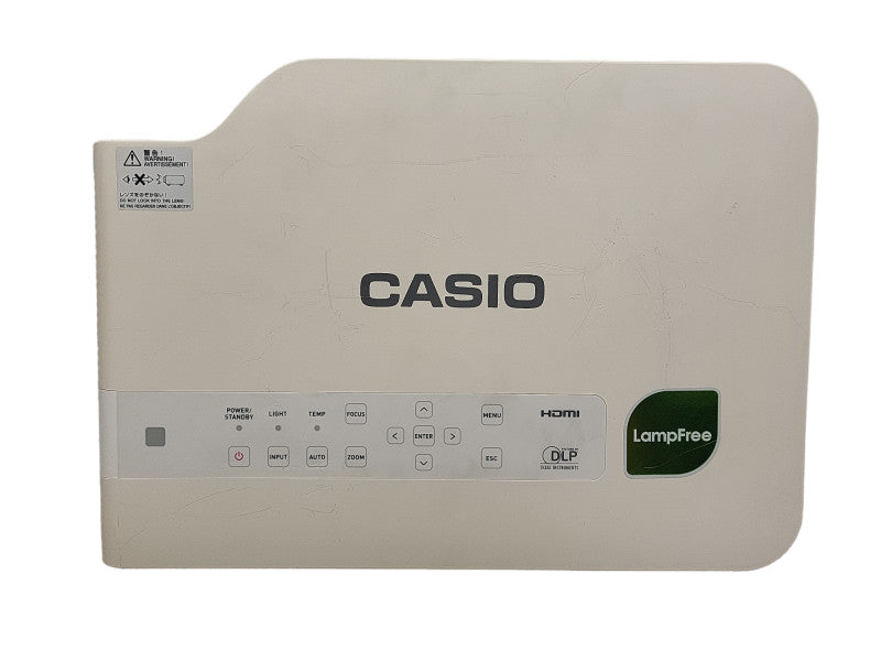 Casio XJ-A242 WXGA Slim Portable Lamp-Free Projector Light Time: 2127h No Remote Control  $