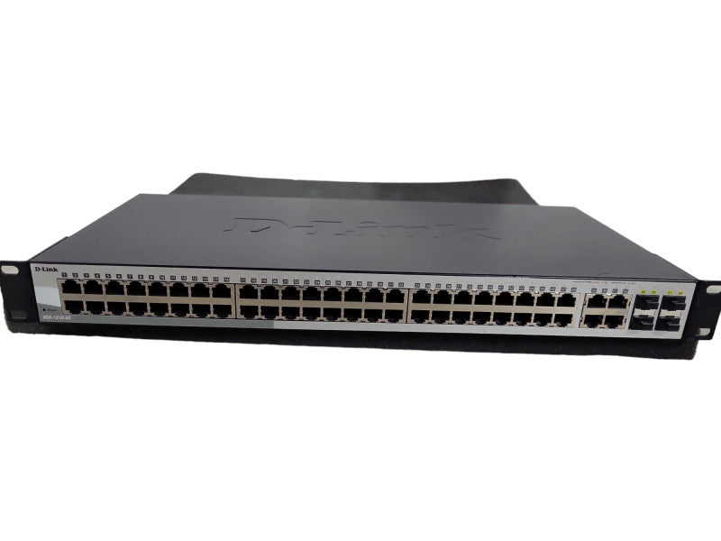 D-Link DGS-1210-52 Ethernet 48-Port Gigabit Smart Rackmount Network Switch !