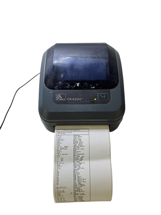 Zebra GK420d Direct Thermal Desktop Printer GK42-202510-000