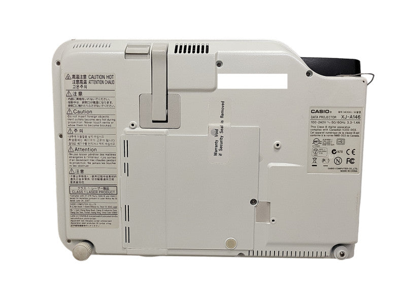 Casio XJ-A146 Slim Portable Projector Light Time: 318h No Remote Control  $