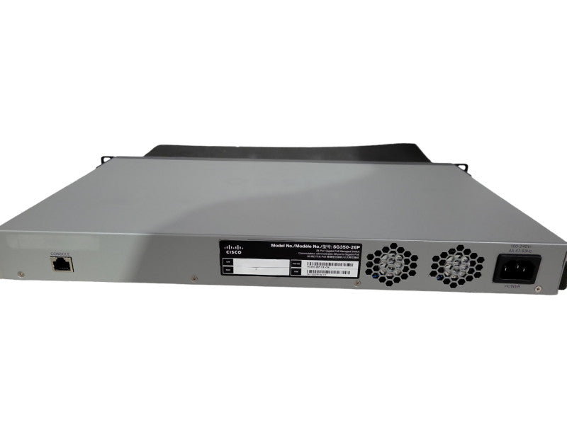 Cisco SG350-28P-K9 28-Port Gigabit 60W PoE Managed Switch !