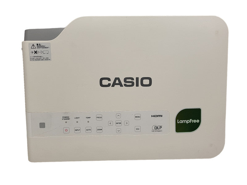 Casio XJ-A242 WXGA Slim Portable Lamp-Free Projector Light Time: 1788h No Remote Control $