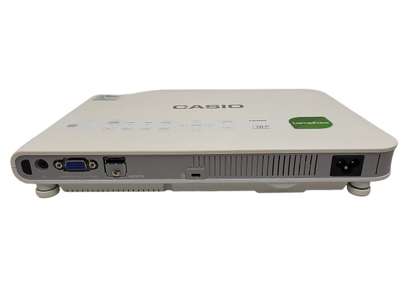Casio XJ-A242 WXGA Slim Portable Lamp-Free Projector Light Time: 1788h No Remote Control $