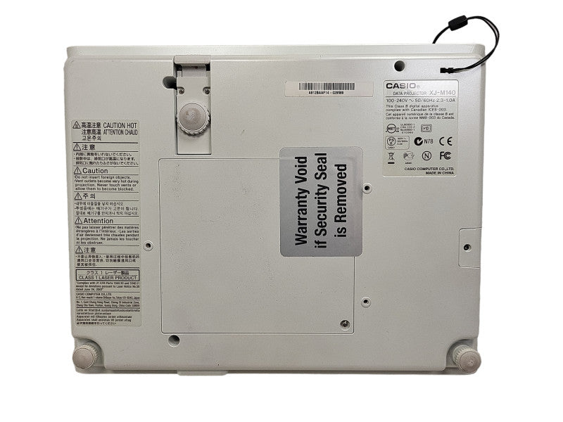 Casio XJ-M140 Projector Light Time: 225h No Remote Control $