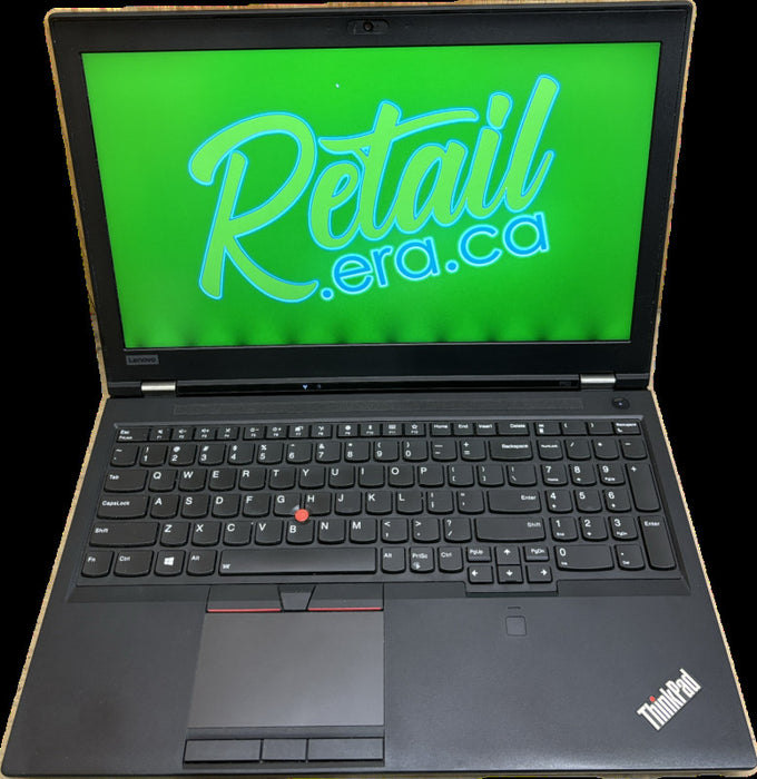 Lenovo ThinkPad P52 i7-8750H QUADRO P1000 32GB RAM 512SSD Faulty LCD READ!  Lap200