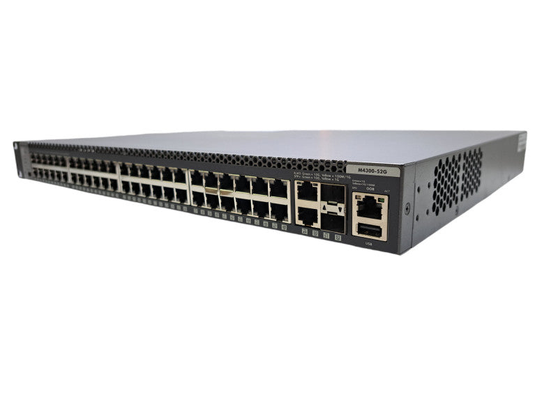 NetGear M4300-52G | 48x1G, 2x10GBASE-T, 2xSFP+ Stackable Managed L3 Switch
