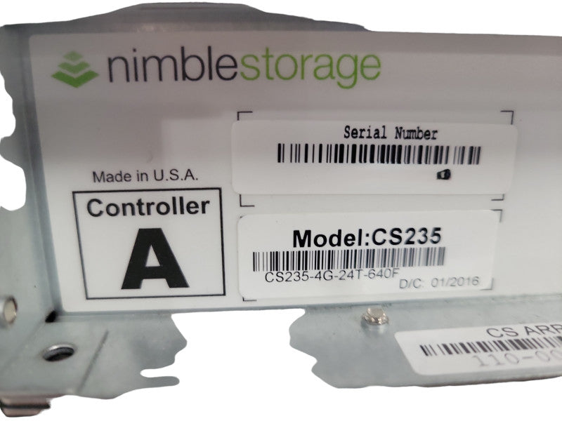 HP HPE Nimble Storage CS235 replacement spare Controller SP-CRTL-CS235 Q!