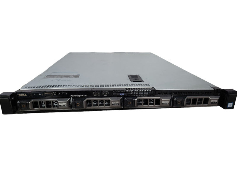 Dell PE R330 1U 4x 3.5", Xeon E3-1280 v6 3.90GHz 4C, 32GB EEC DDR4, PERC H730 !