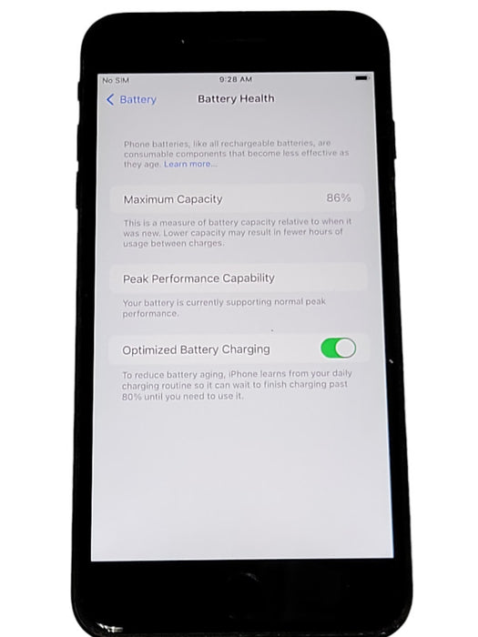 Apple iPhone 7 Plus - 256 GB - Black Unlocked Single SIM, READ _
