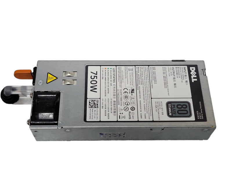 Dell 750W Power Supply Servers 80 Plus Platinum Q_