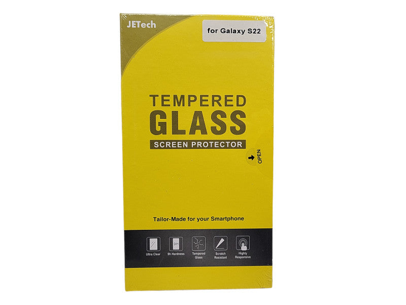 JETech Tempered glass screen protector for Samsung Galaxy S22 Brand New $