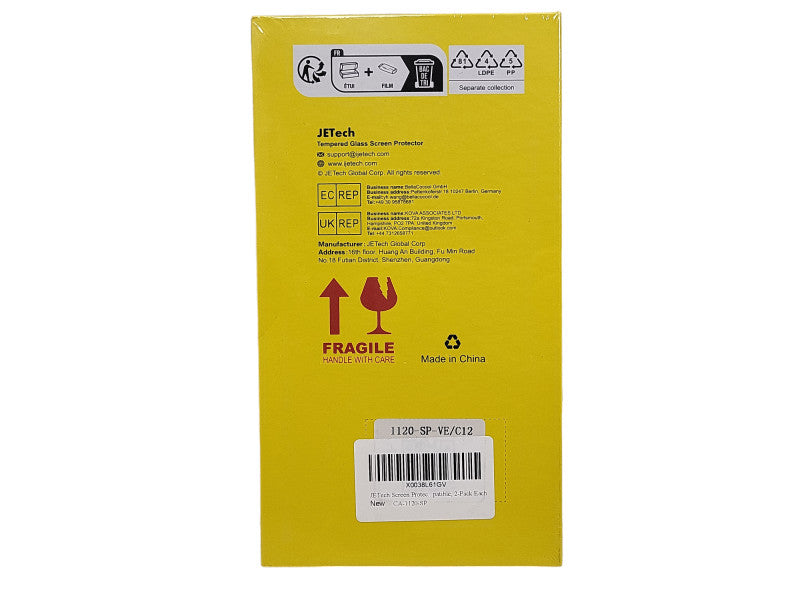 JETech Tempered glass screen protector for Samsung Galaxy S22 Brand New $