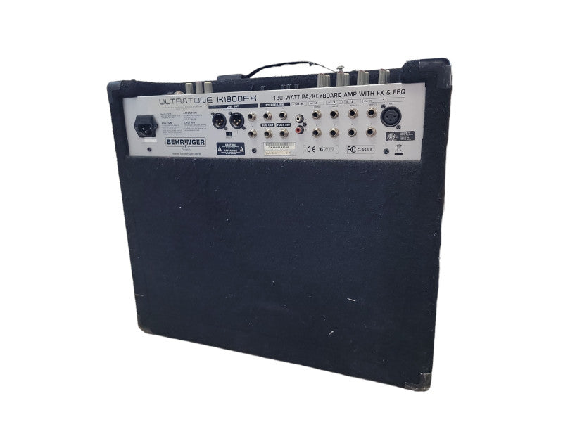 Behringer ULTRATONE K1800FX 180-Watt 4-Channel PA, Keyboard, Music Amp