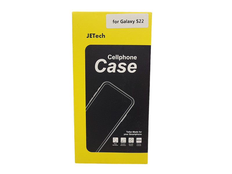 JETech Slim fit case Fiber Design Black for Samsung Galaxy S22 Brand New Q$