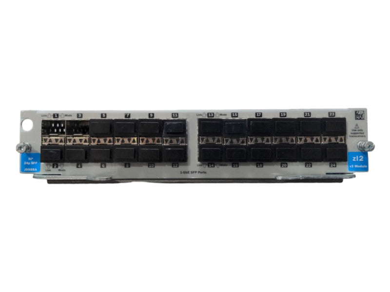 HPE ARUBA 24P SFP J9988A Z12 V3 MODULE 1-GBE PORTS 5066-3519