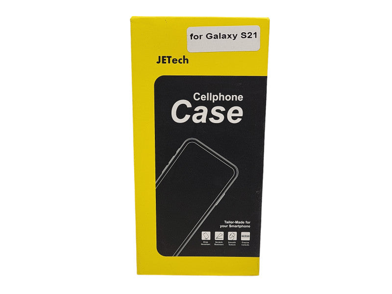 JETech Slim fit case Fiber Design Black for Samsung Galaxy S21 Brand New Q$