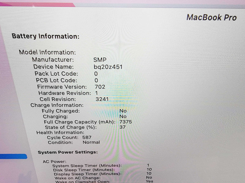 Apple Macbook Pro Retina 15" 4-Core i7-4770HQ @ 2.2GHz 16GB DDR3 512GB SSD (