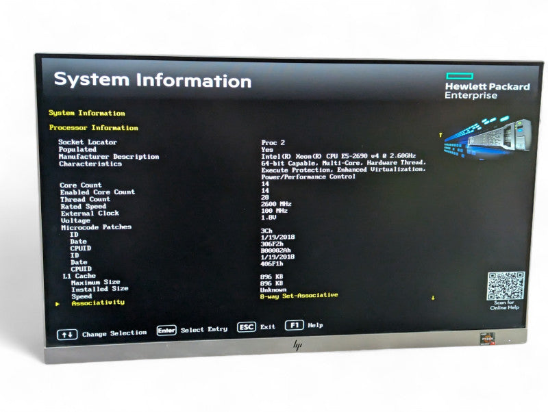 HP DL380 Gen9 2x Intel Xeon E5-2690 v4 32GB RAM  -