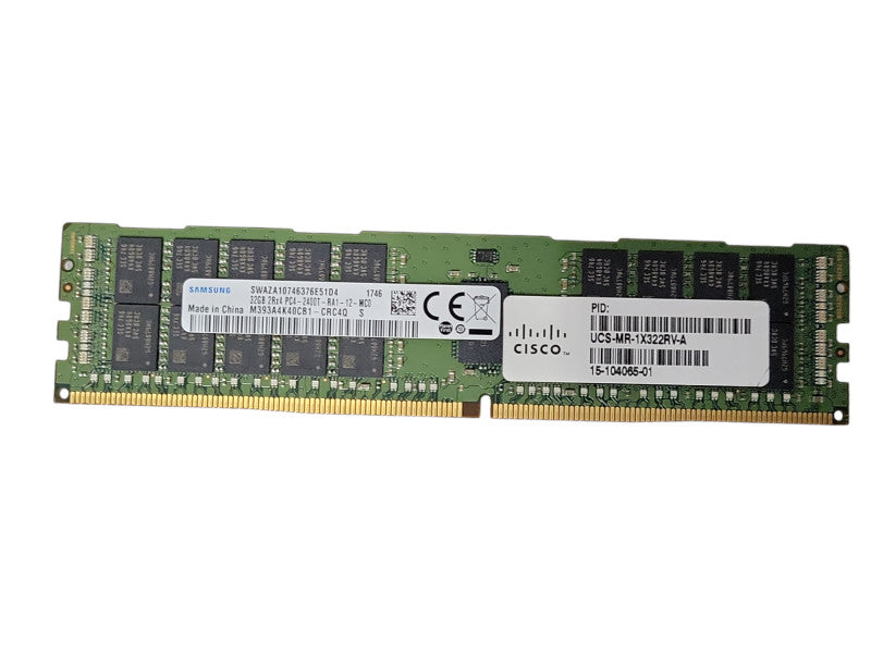 Samsung 32GB 2Rx4 PC4-2400T-RA1 DDR4 Server RAM Q_