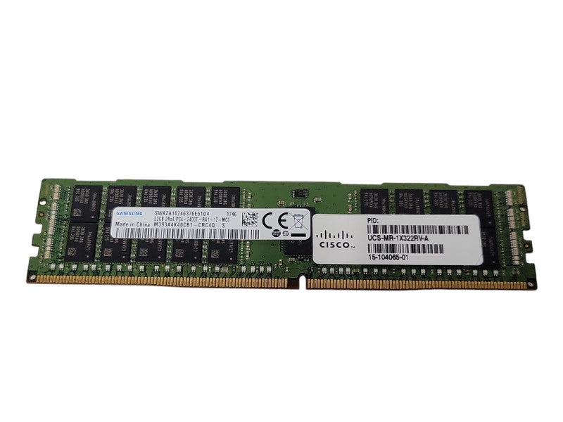 Samsung 32GB 2Rx4 PC4-2400T-RA1 DDR4 Server RAM Q_