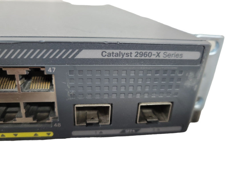 Cisco WS-C2960X-48FPD-L | 48 Port Gigabit PoE+ 740W 2x 10G SFP+ !