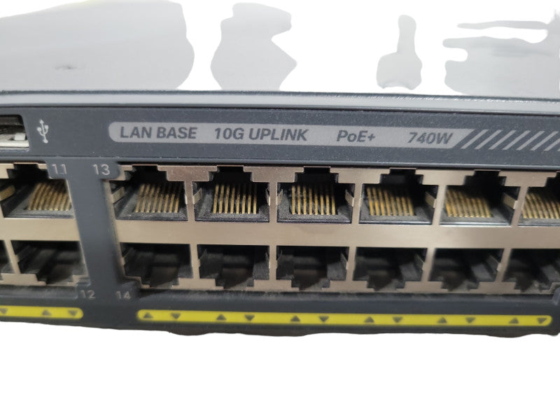 Cisco WS-C2960X-48FPD-L | 48 Port Gigabit PoE+ 740W 2x 10G SFP+ !