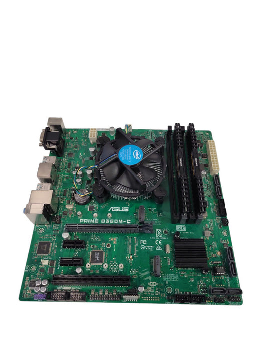 Intel Core i7-8700 | ASUS PRIME B360M-C | 2x M.2| 16GB RAM | I/O Plate