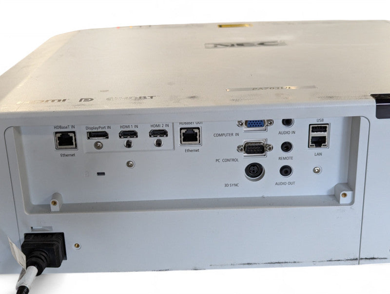 NEC PA703UKL Laser Projector Please READ  -