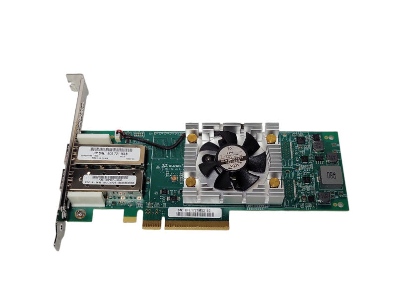HPE QLogic QLE2662 2-Port 16Gb SFP+ Fibre Channel HBA Network Card Q_