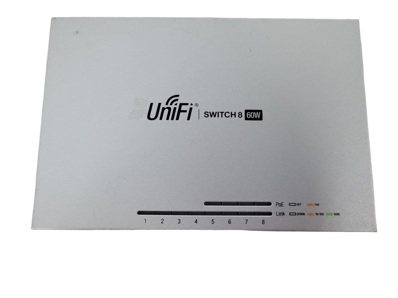 Ubiquiti Networks UniFi 8 Port Ethernet Switch, US-8-60W !