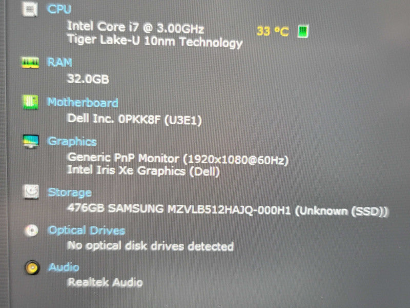 Dell Latitude 7420| i7-1185G7| 32GB DDR4| 512GB SSD READ  β Lap200