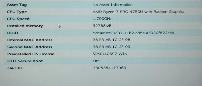 Lenovo ThinkPad T14 | Ryzen 7 4750U| 32GB DDR4|512GB SSD  β Lap200