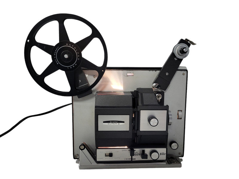 Vintage Bell & Howell 466 Autoload Super 8/ 8MM Movie Projector READ $