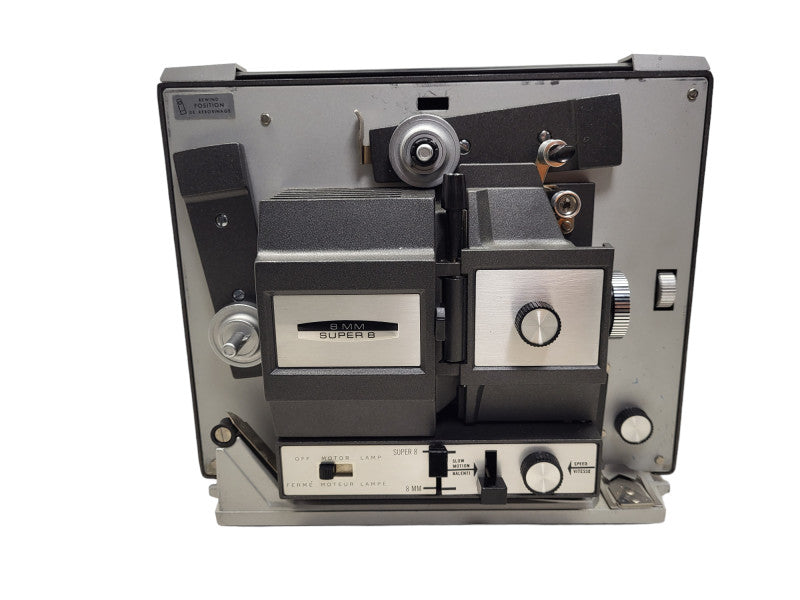 Vintage Bell & Howell 466 Autoload Super 8/ 8MM Movie Projector READ $