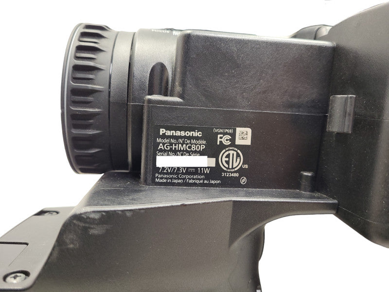 Panasonic AG-HMC80P AVCCAM Camcorder READ $