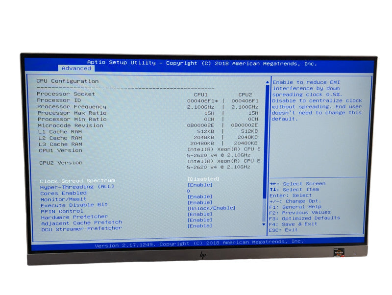 45 Drives Storage Server X10DRL-i 2x Intel Xeon E5-2620 v4 @ 2.10Ghz 32GB RAM -