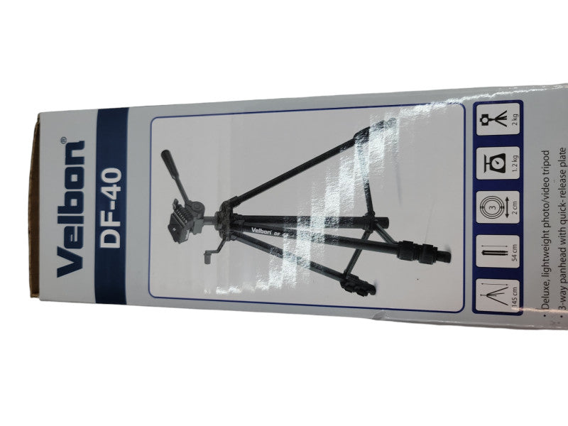 Velbon DF-40 Camera Tripod (NEW) Q%