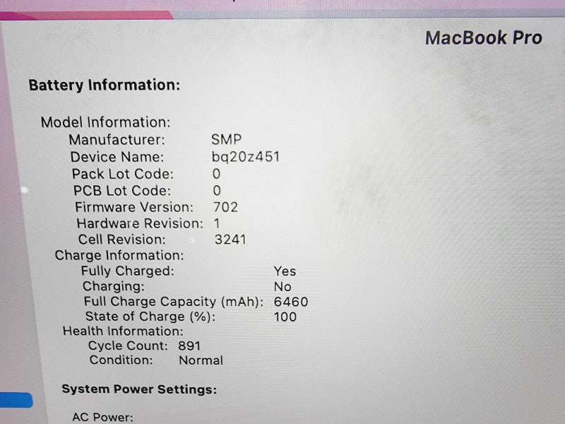 Apple Macbook Pro Retina 2015 15" 4-Core i7-4770HQ @ 2.2GHz 16GB DDR3 512GB SSD (*