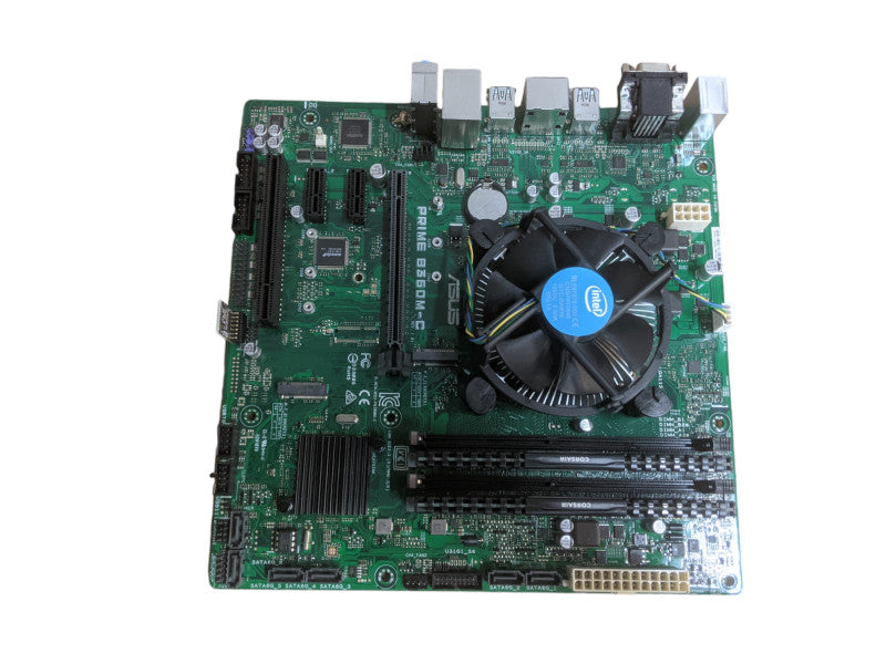 Intel Core i7-8700 | ASUS PRIME B360M-C | 2x M.2 | 16GB DDR4| I/O Plate Q