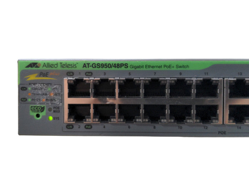 Allied Telesis AT-GS950/48PS-10 48 Port Gigabit WebSmart Switch