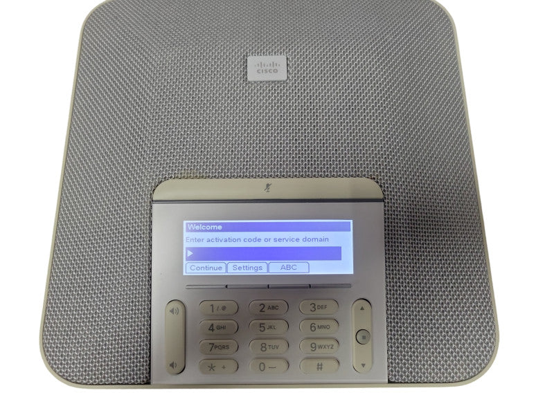 Cisco CP-7832-W-K9 IP Conference Phone, Factory reset, Read _