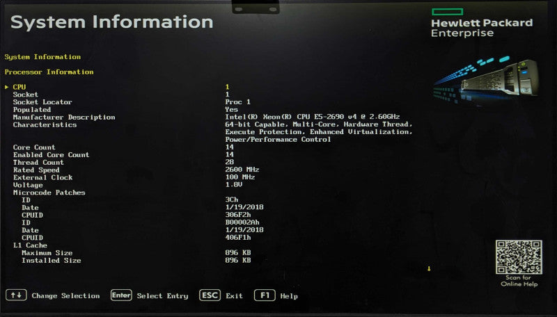 HP DL380 Gen9 2U 8x 2.5", 2x Xeon E5-2690 v4 2.60GHz 16C, 32GB DDR4, 4x 1.2TB SAS, P440ar, 2x 800W PSU