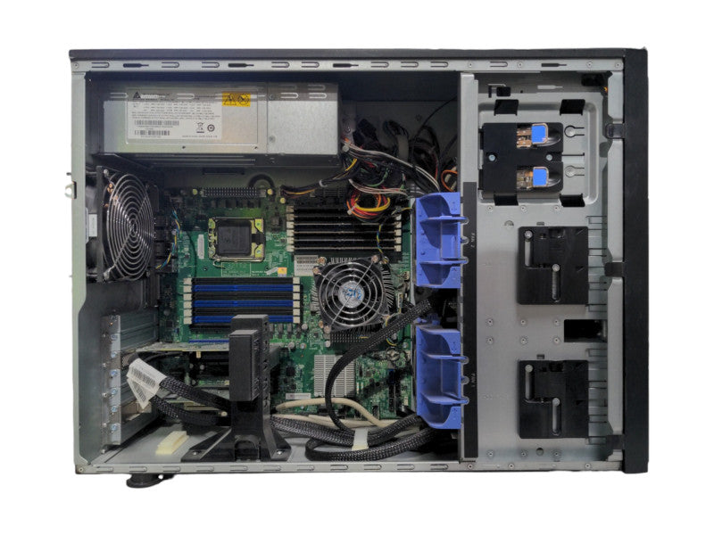 Lenovo TD340 Tower, Xeon E5-2440 v2 1.90GHz, 48GB DDR3, 4x 2TB SAS, 9240-8i