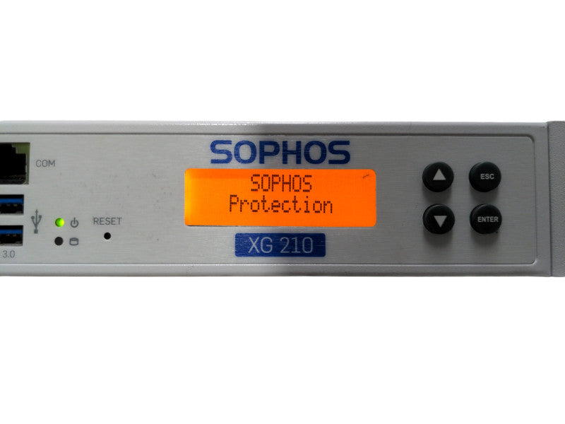 Sophos XG 210, 6-Port Firewall VPN Network Security Appliance Rev 2, READ
