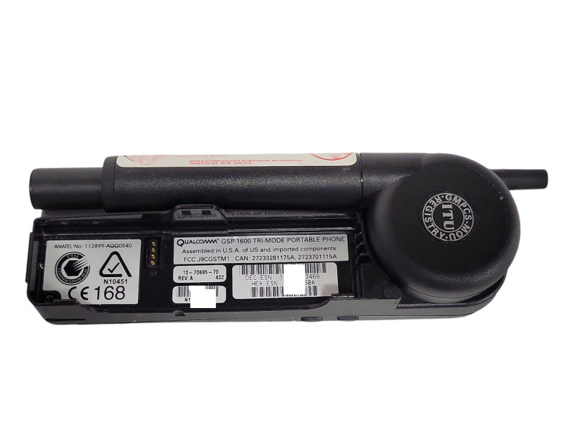 Globalstar Qualcomm GSP-1600 Tri-Mode Portable Satellite Phone w/Pelican Case _